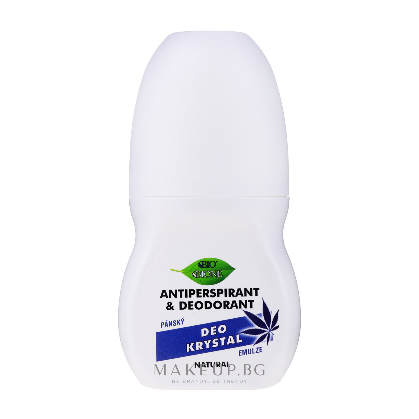 Deodorante roll-on naturale per uomo alla canapa – 80 ml, senza alluminio e parabeni