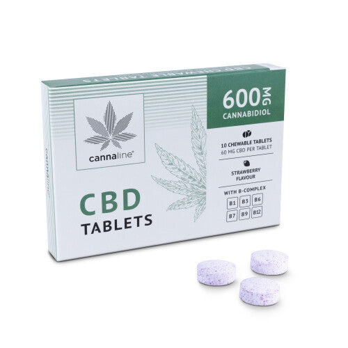 Compresse al CBD Cannaline 600 mg