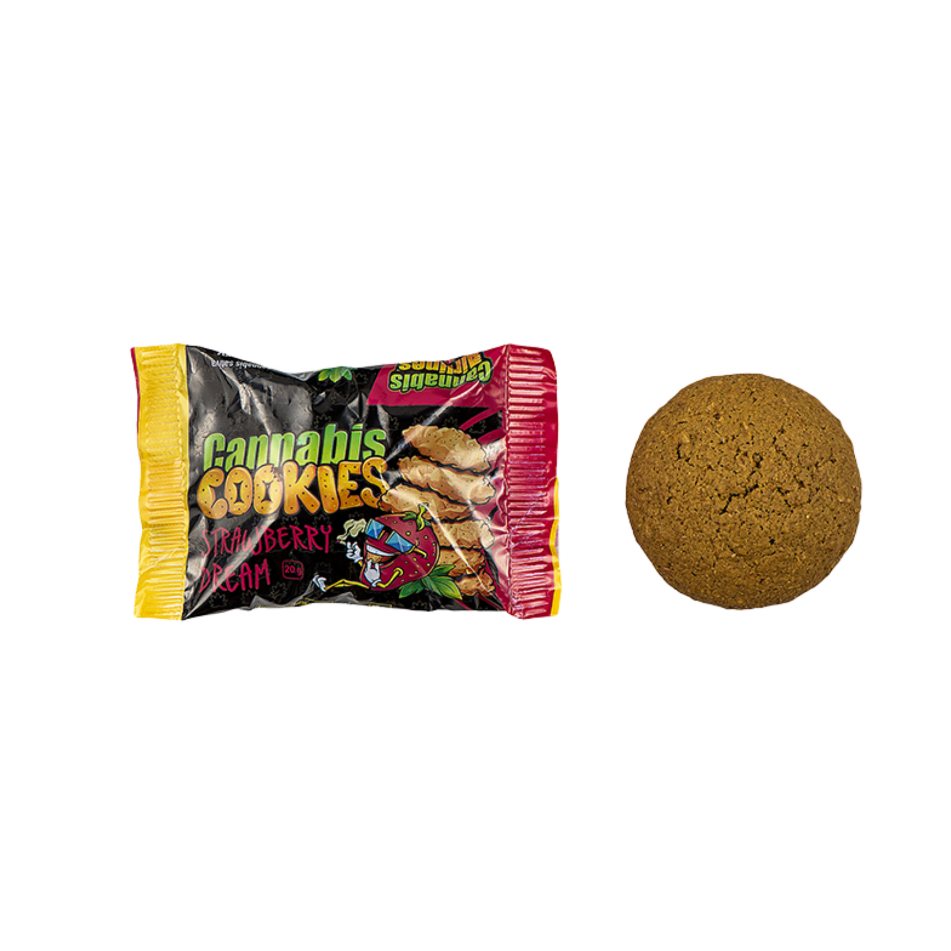 Cookie CBD alla fragola
