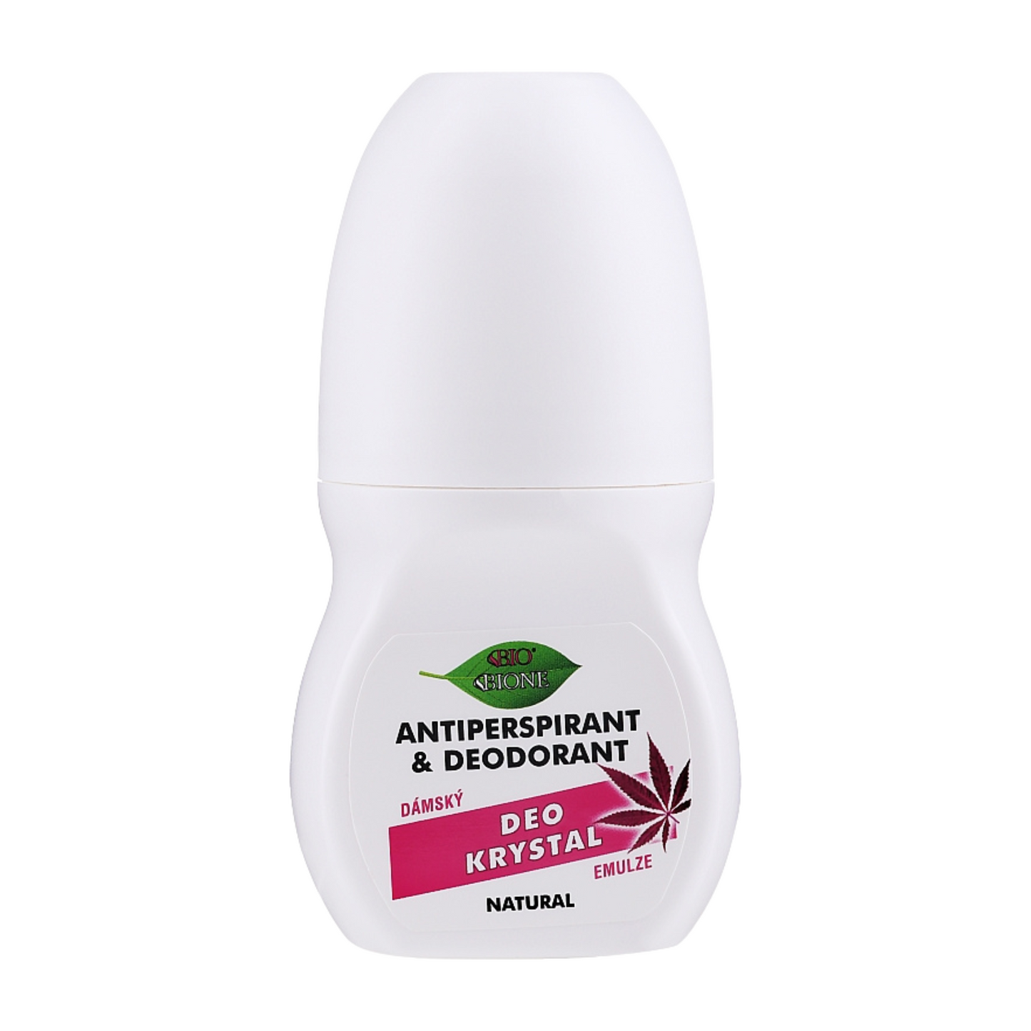 Deodorante naturale roll-on per donne con canapa, 80 ml.