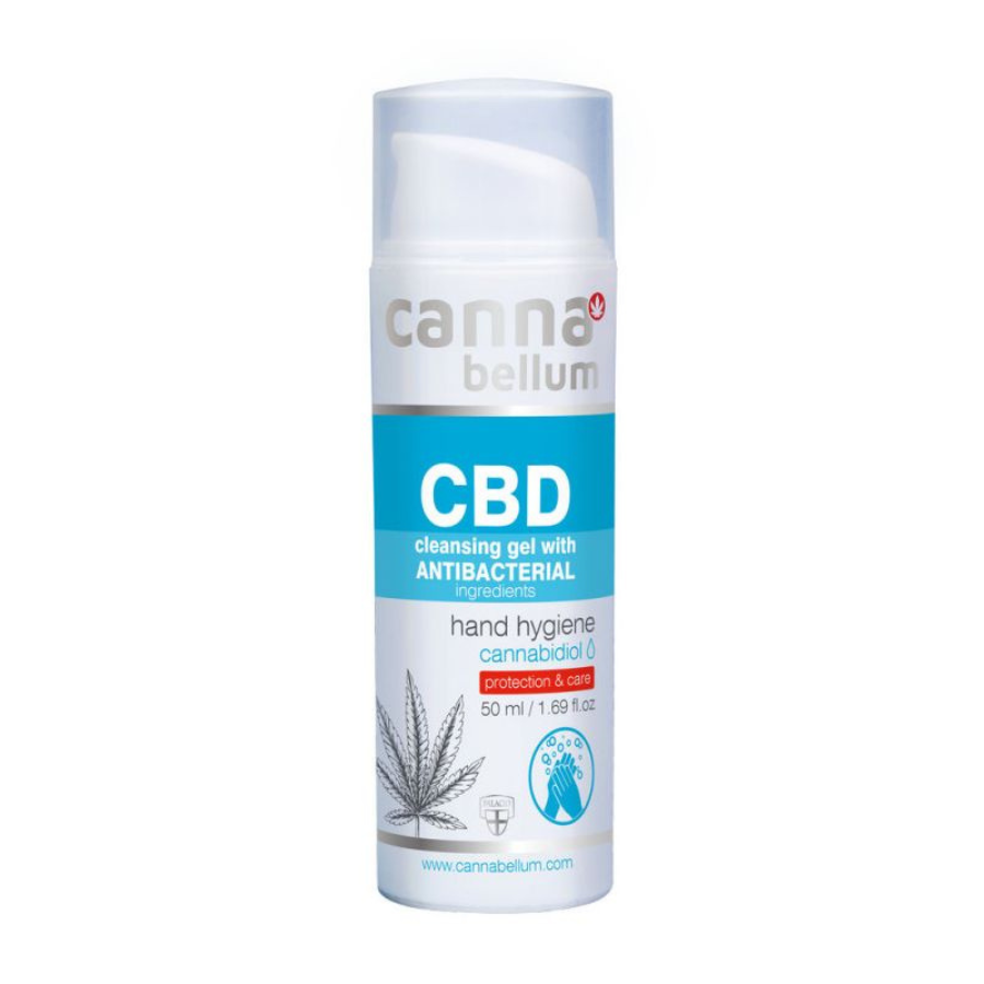 Gel detergente per le mani al CBD