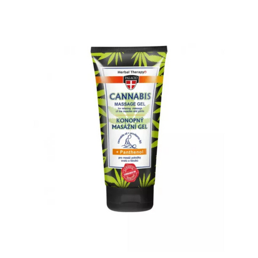 Gel da massaggio alla cannabis con pantenolo