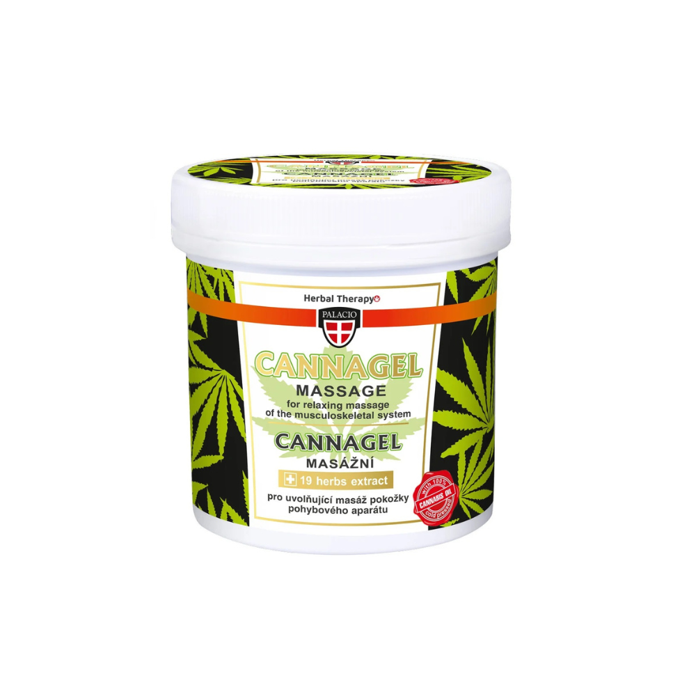 Gel da massaggio alla cannabis per dolori
