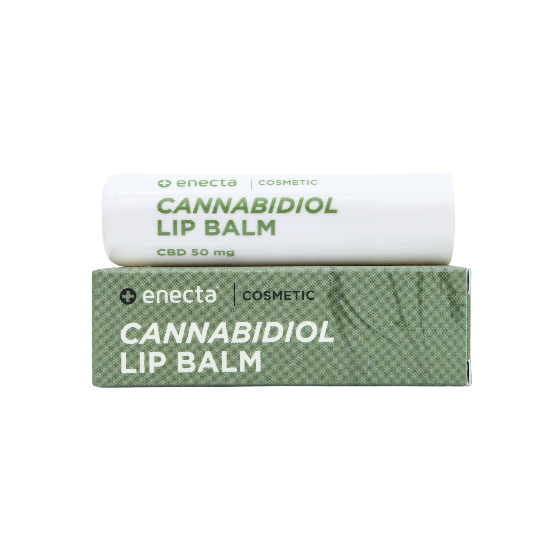 Balsamo per labbra CBD Enecta con cannabidiolo – idratazione e protezione