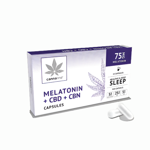 Capsule CBD + CBN + Melatonina