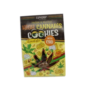 Euphoria CBD High Cannabis Cookies – Cioccolato