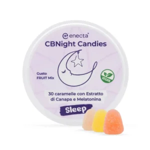 Caramelle CBD per il sonno con melatonina e CBN