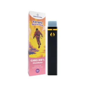 Canntropy CBD Disposable Vape Pen Tangie Sunrise, CBD 95 %, 1 ml