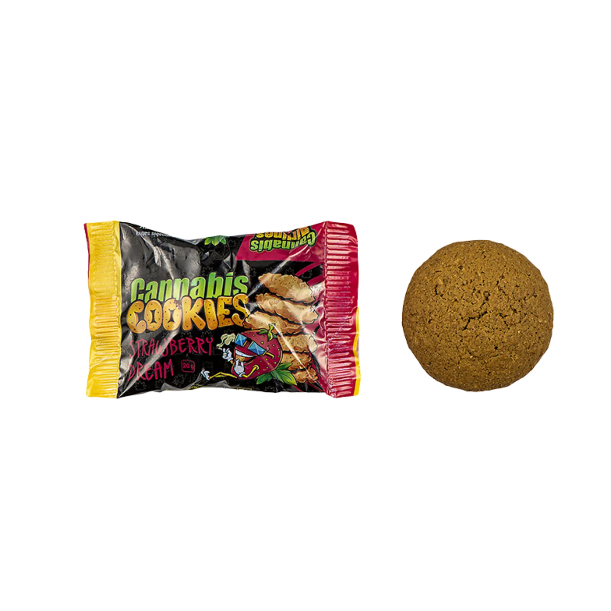 Cookie CBD alla fragola