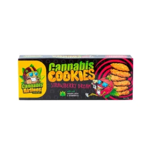 Cannabis Airlines Biscotti alla Canapa – Strawberry Dream (6 x 20g)