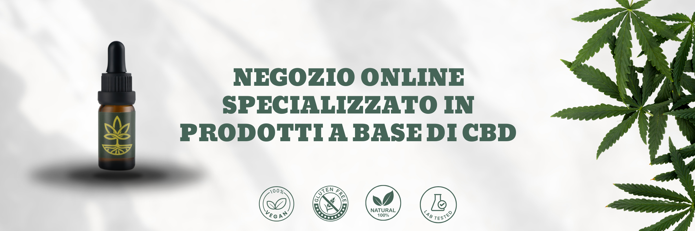 SHOP ONLINE DI PRODOTTI CBD