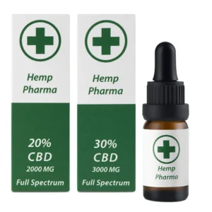 Olio CBD Hemp Pharma 20%+30% 5000 mg 20 ml Full Spectrum