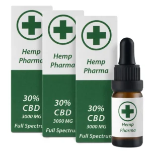 Olio CBD Hemp Pharma 30%+30%+30% 9000 mg 30 ml Full Spectrum