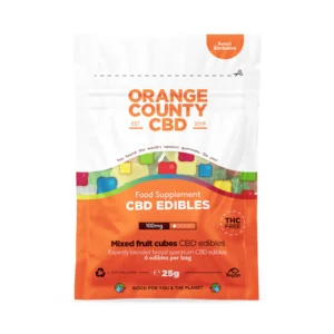 Orange County CBD Cubes 100 mg CBD, 6 pezzi, 25 g
