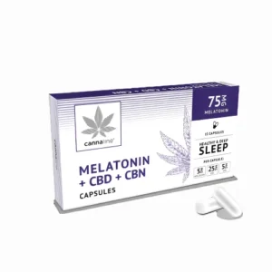 Capsule CBD + CBN Melatonina 75MG