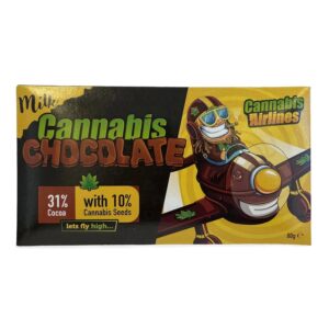Cannaline Cannabis Airlines Cioccolato al Latte con Canapa