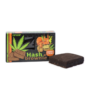 Euphoria Hash Brownie con Cannabis e Noci
