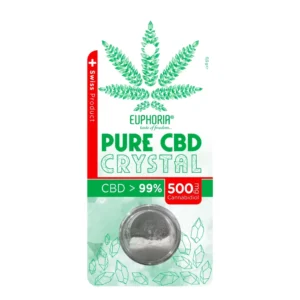 Euphoria Pure CBD Crystal 99% – Cristallo CBD puro 500 mg (0,5 g)