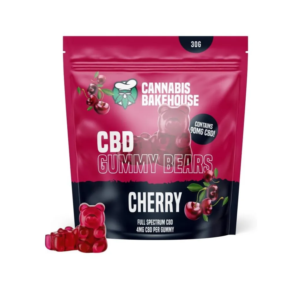 Cannabis Bakehouse CBD Orsetti gommosi - Ciliegia