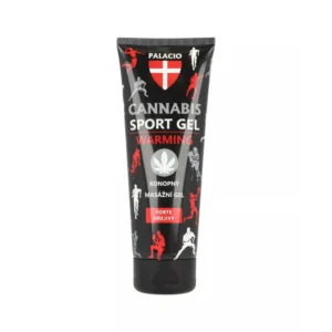 Riscaldante gel massaggiante Palacio Cannabis Sport CBD 200 ml