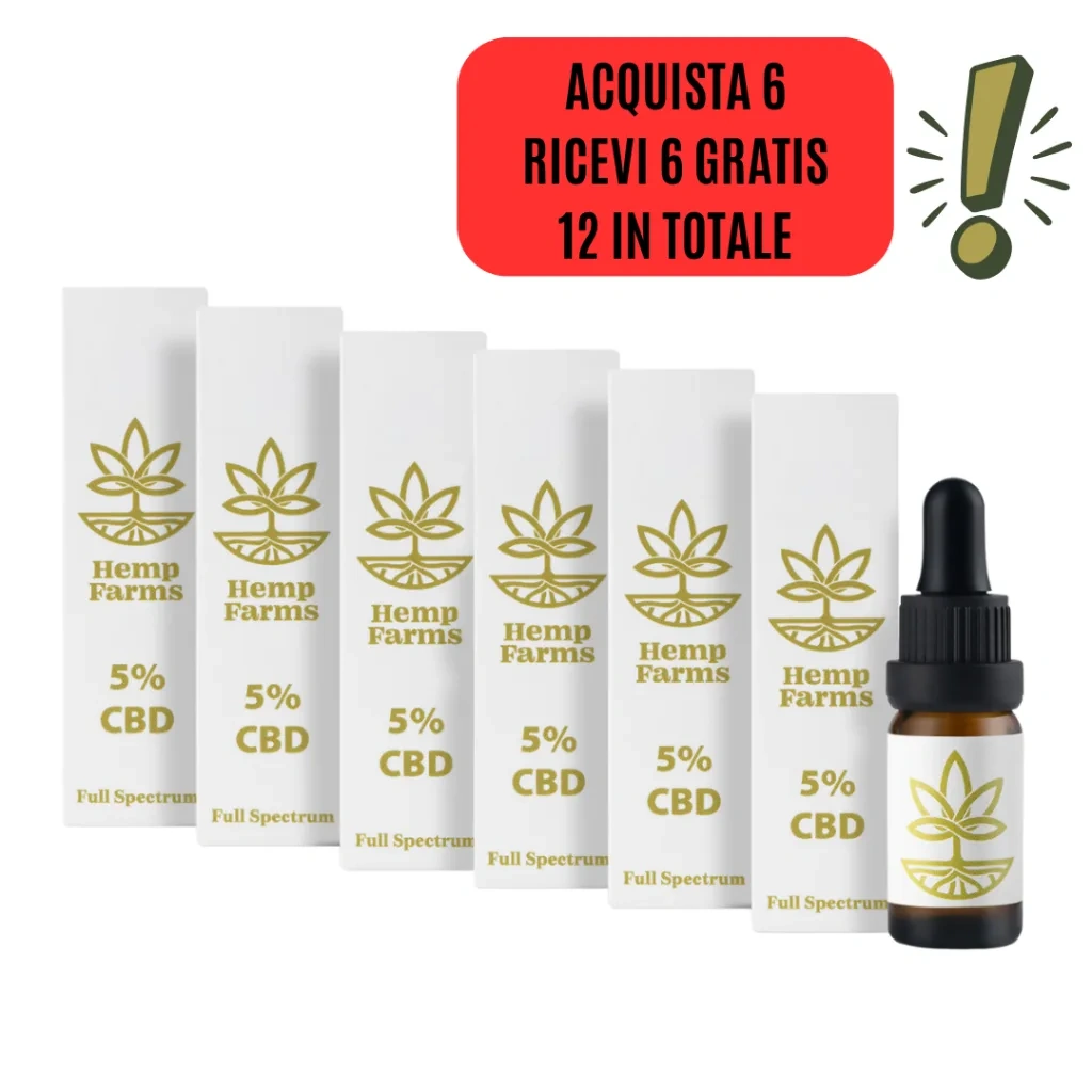 CBD Olio Full Spectrum – Super Combo 6 x 5% (3000mg)