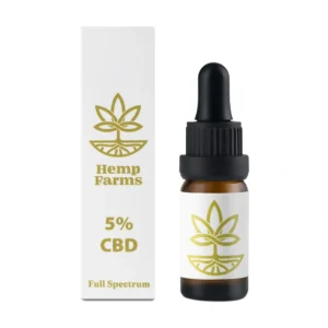 Olio CBD Hemp Farms 5% 10ml. Full Spectrum per animali